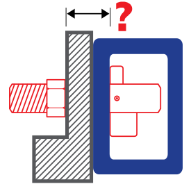 Blind Bolt Thickness Diagram